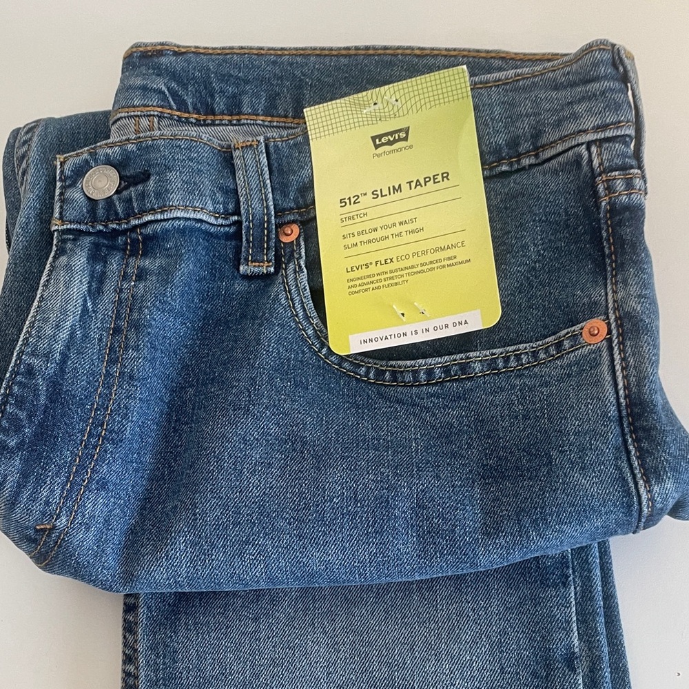 Levi's  NWT  Dark Blue Slim Jeans
